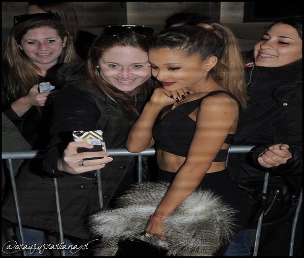 Ariana Grande outside the BBC Radio 1 Studios in London - 2O14 - shows AND appearances_ 2O14 xx