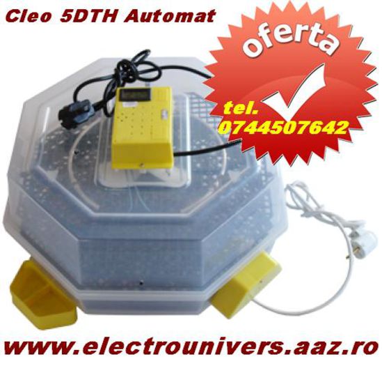 incubator automat 5; incubatoare Cleo www.electrounivers.com
