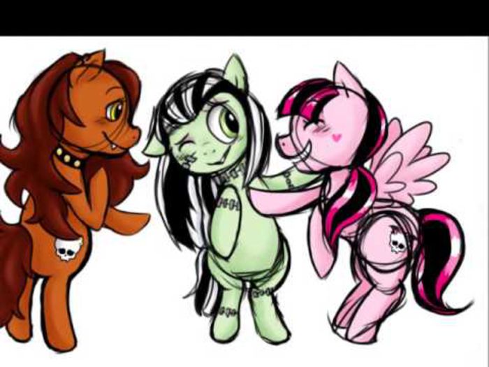 monster high x my little pony