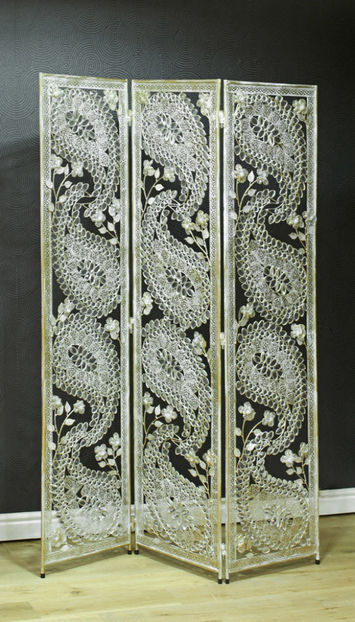 paravan-decorativ-de-metal-paisley - Paravane decorative si despartitoare Juliana