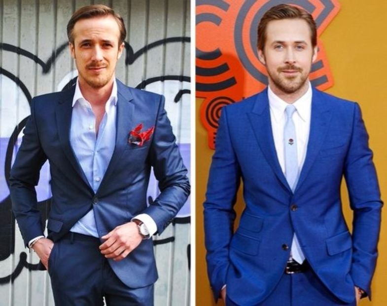 ryan-gosling - DUBLURI ALE VEDETELOR SI OAMENILOR OBISNUITI CARE ARATA LA FEL