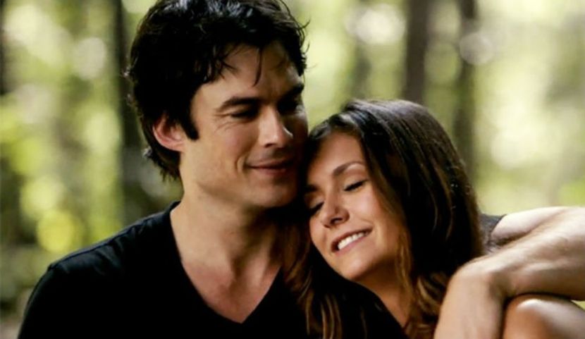 Elena and Damon - The vampire diaries