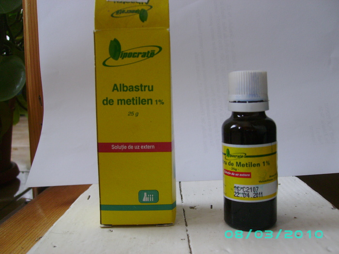 ALBASTRU DE METILEN - Boli si medicamente