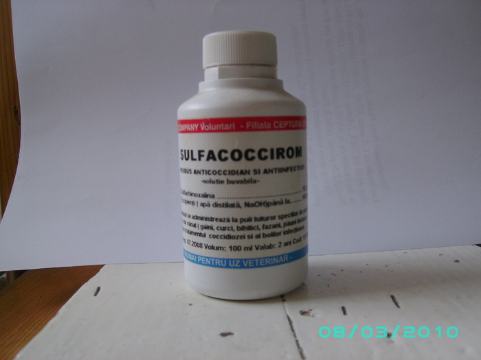 SULFACOCCIROM - Boli si medicamente