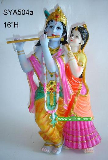 Polyresin-Hindu-God-Statue-Rodha-Krishna-