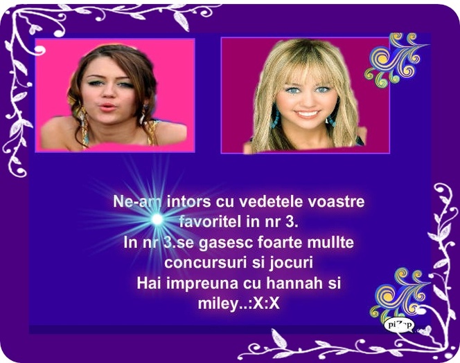 Revederea cu Miley si Hannah in Nr.3