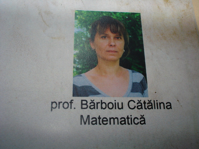 BARBOIU CATALINA-PROF. DE MATEMATICA