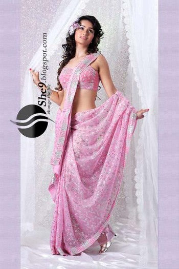 Fancy Saree Collection www_She9_blogspot_com (28)