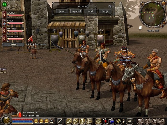 4 cavaleri; 4 legende pe cai
