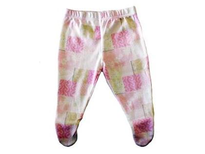 Pantaloni cu talpa Mothercare - 9 lei; *Marks & Spencer* pink leggings with pink patch design and elasticated waist. Very cute!  size: 0-12
