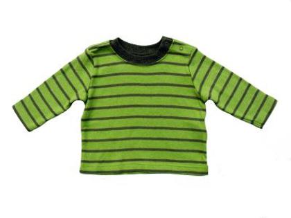 Soft jumper - 17 lei; *Mothercare* soft material Green & Brown stripe jumper with crew neck design. Thick, soft and warm m
