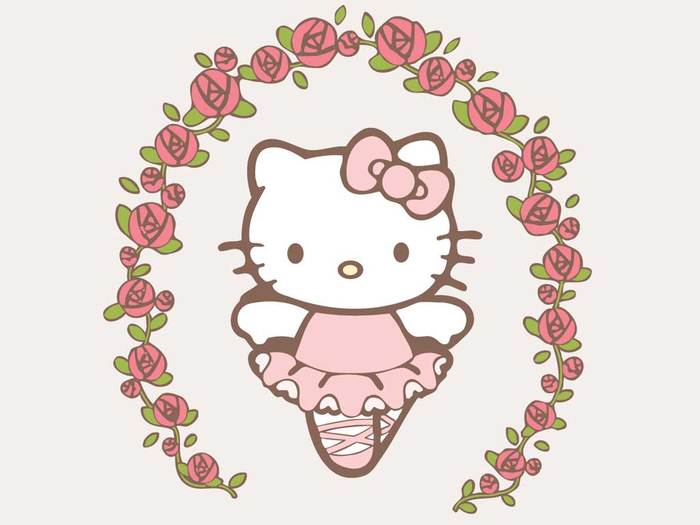 hello kitty balerina roz