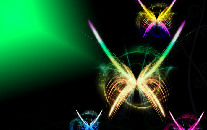 0039 - Neon Style Wallpaper