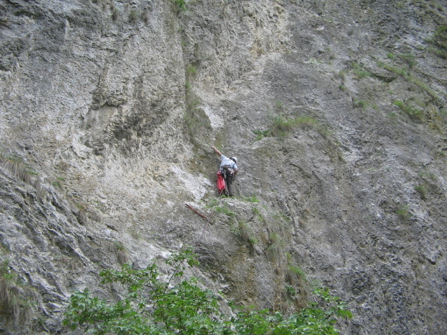 IMG_1291; Alpinişti pe cheile Turzii
