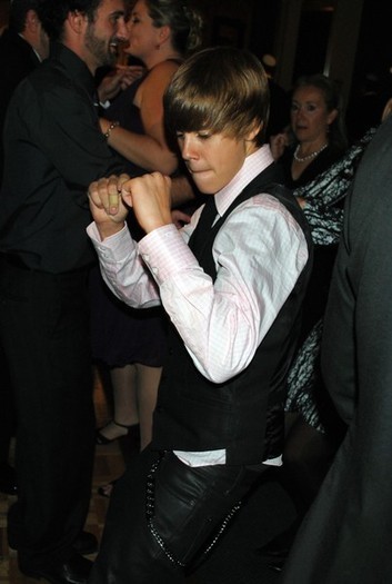  - 2010 Justin with his mother at the wedding