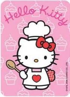 The cookie hello kitty