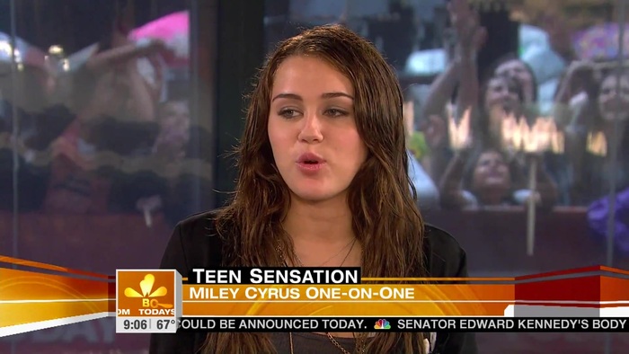 Miley Cyrus . HD 1080ip -  Interview   .live Today Show.HD 0269