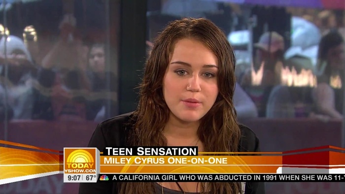 Miley Cyrus . HD 1080ip -  Interview   .live Today Show.HD 0449