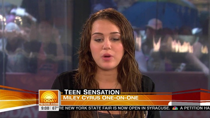 Miley Cyrus . HD 1080ip -  Interview   .live Today Show.HD 0594