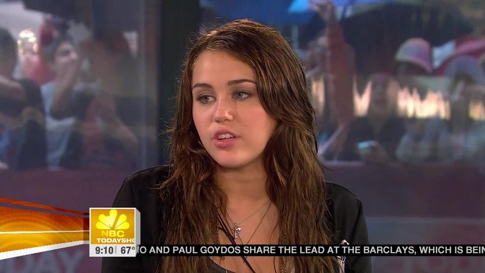 Miley Cyrus . HD 1080ip -  Interview   .live Today Show.HD 0897