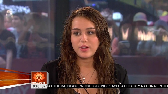 Miley Cyrus . HD 1080ip -  Interview   .live Today Show.HD 0908