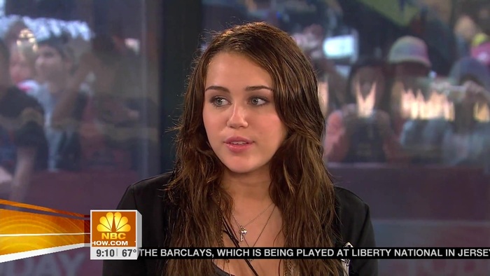 Miley Cyrus . HD 1080ip -  Interview   .live Today Show.HD 0909