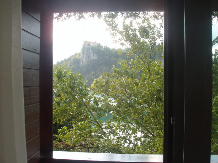 Bled, Slovenia - vedere din camera de hotel