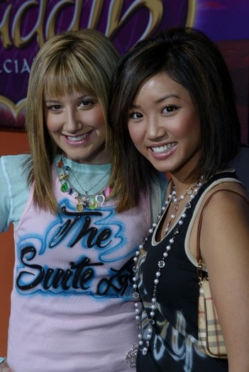 Ashley Tisdale and Brenda Song