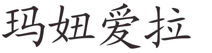 manuela - Afla cum se scrie numele tau in chineza