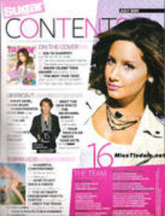 LKSNTDZXHMHLDWVUXDV - ASHLEY TISDALE IN SUGAR MAGAZINE