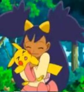 Iris:O Domane!!:X:X:XCristy:offf..... - Pikachu al meu