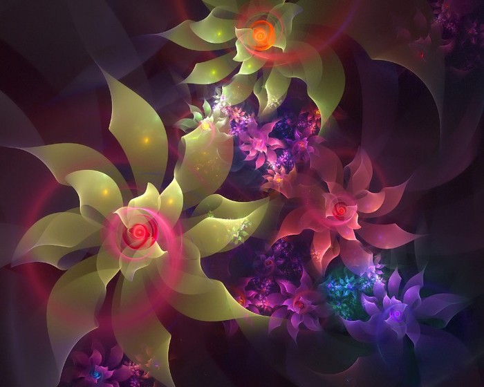 Flowers_Art - Imagini 3D