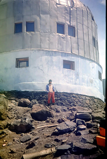 Fostul refugiu Priut 11(4200m),Elbrus - Caucaz 1991