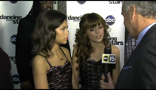 bscap0025 - 0   Bella and Zendaya  Interview  Dancing With the Stars HD 0