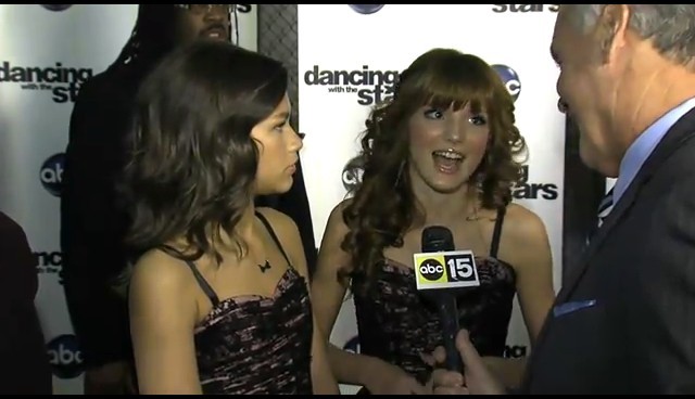 bscap0029 - 0   Bella and Zendaya  Interview  Dancing With the Stars HD 0