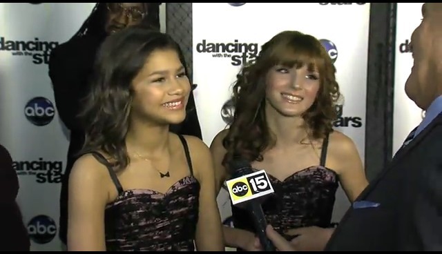 bscap0034 - 0   Bella and Zendaya  Interview  Dancing With the Stars HD 0