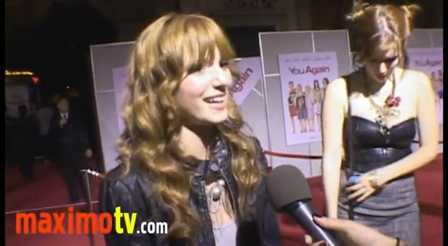 bscap0172 - 0  Bella Thorne Interview at You Again Premiere-Screencaps 0