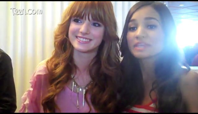 bscap0041 - 0  Bella Thorne and Zendaya Interview at the Simmons Pastry Launch 0