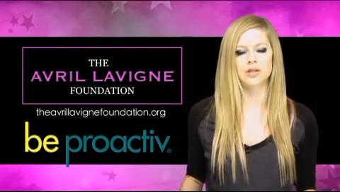 bscap0410 - The - Avril - Lavigne - Fundation - Be - Proactive - Campaign