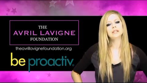 bscap0434 - The - Avril - Lavigne - Fundation - Be - Proactive - Campaign