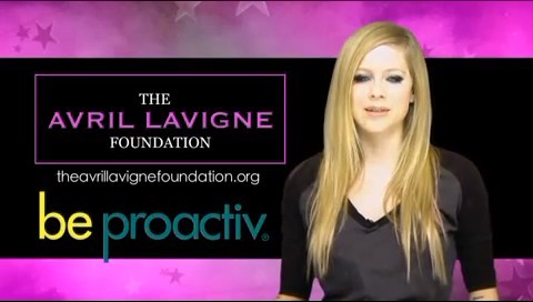 bscap0507 - The - Avril - Lavigne - Fundation - Be - Proactive - Campaign