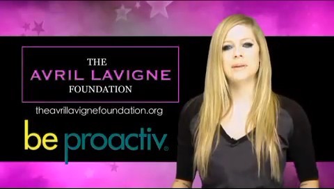 bscap0511 - The - Avril - Lavigne - Fundation - Be - Proactive - Campaign