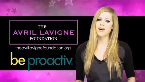 bscap0529 - The - Avril - Lavigne - Fundation - Be - Proactive - Campaign