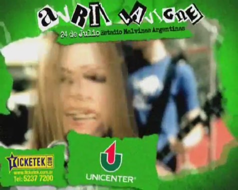 bscap0318 - Avril Lavigne en Buenos Aires 2011 - Black Star Tour commercial