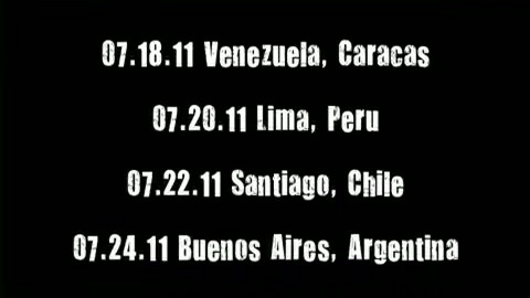 The Black Star Tour South America Trailer 351 - The Black Star Tour South America Triller