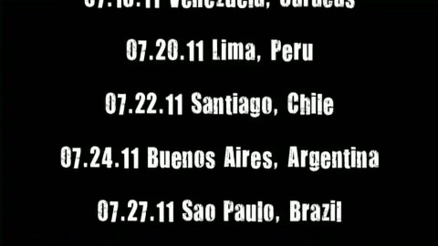 The Black Star Tour South America Trailer 354