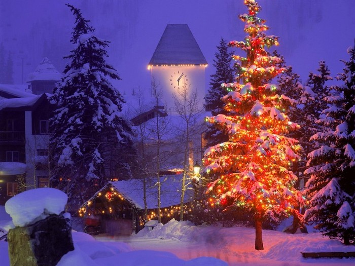 Christmas Village, Vail, Colorado