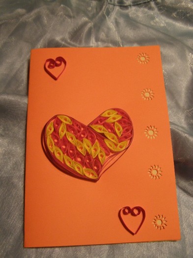 Valentine's Day Card (1) - quilling