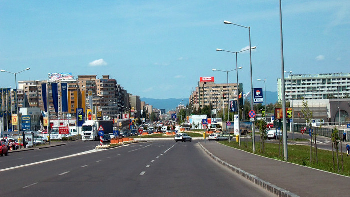 Intrarea in Brasov dinspre Bucuresti (Calea)