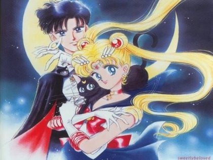 sailor moon si iubitul ei